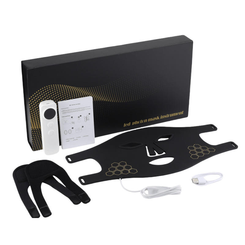 wendyBlue LED Light Therapy Face & Neck Mask for Skin Care