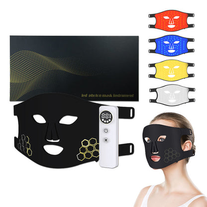 wendyBlue LED Light Therapy Face & Neck Mask for Skin Care