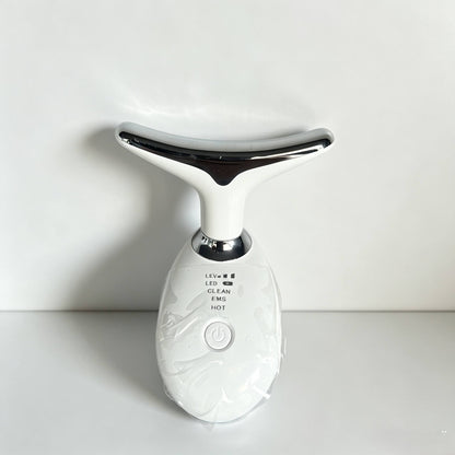 wendyBlue EMS Neck & Face Massager with LED Skin Care Device
