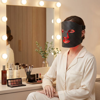 wendyBlue LED Red & Near-Infrared Face Mask for Home Skin Care