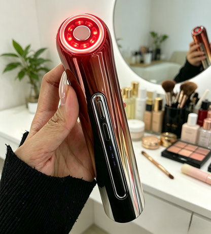 wendyBlue EMS LED Facial Massager Wand for Face & Eye Care