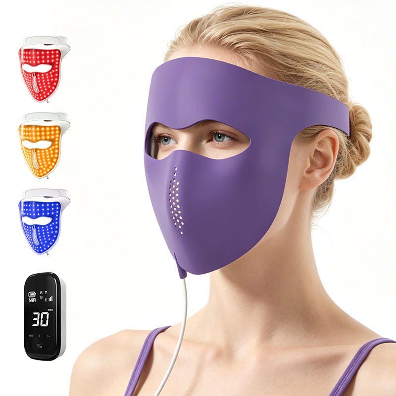 wendyBlue LED Light Therapy Face Mask for Home Skin Care