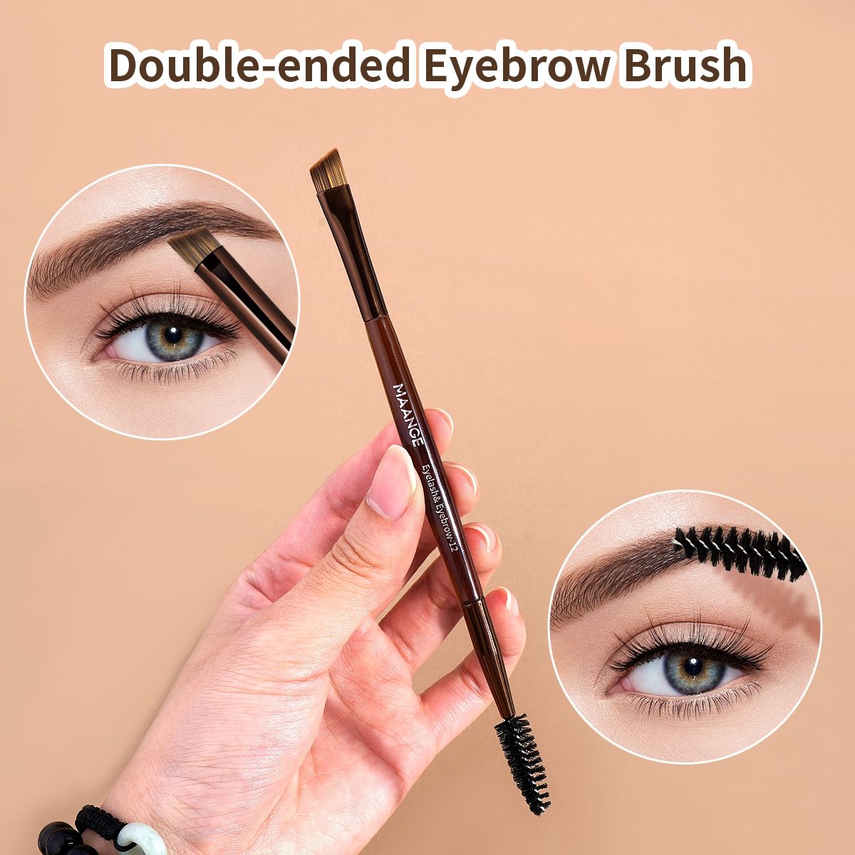wendyBlue 15-Piece Professional Makeup Brush Set with Pouch