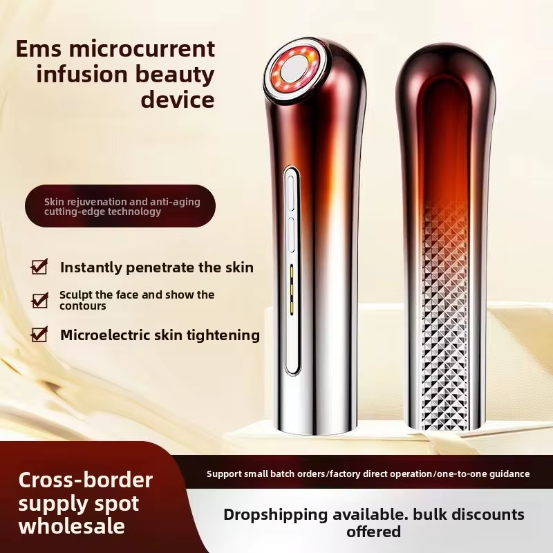 wendyBlue EMS LED Facial Massager Wand for Face & Eye Care