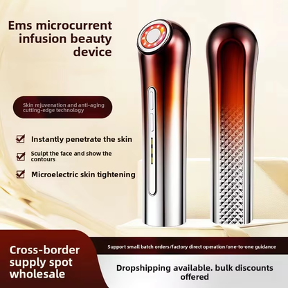 wendyBlue EMS LED Facial Massager Wand for Face & Eye Care