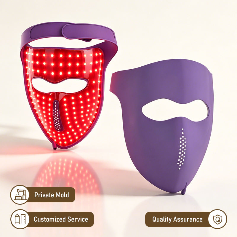 wendyBlue LED Light Therapy Face Mask for Home Skin Care